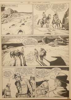 Stefano Andreucci | Stefano Andreucci - Original Page “Tex - Salt River” - (2013) | Catawiki