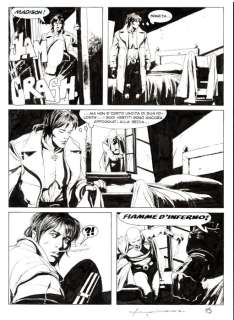 Corrado Roi - | Corrado Roi - 2x Tavola Originale - Brendon n. 80 - "L’Impronta del diavolo" - (2011) | Catawiki