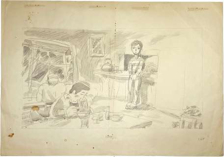 Shinji Nagashima Hand-Drawn Manuscript Koibito-tachi no Ehon Ramen no Koibito | Mandarake (Big Web)