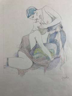 Leone Frollo | Leone Frollo - llustrazione originale "Giochi di lingua" - Page volante - Exemplaire unique | Catawiki