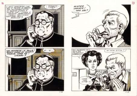 Magnus | Magnus - Tavola originale - Lo sconosciuto 2 - Largo delle tre api - (1991) | Catawiki