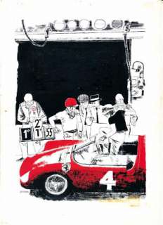 Guido Crepax (1933-2003), Ferrari Le Mans | Cambi Casa d’Aste