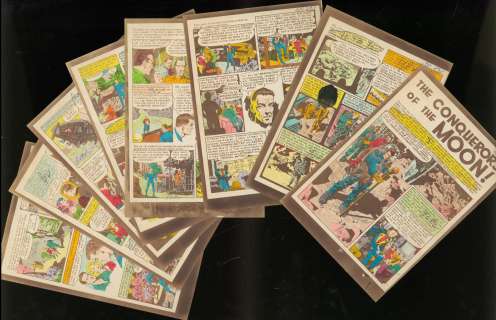 Wood - "THE CONQUERORS OF THE MOON", Weird SCIENCE#11 (1952) | Russ Cochran