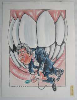 Paul Kuster | Paul Kuster - originele tekening in kleur - Seth Gaaikema - (1995) | Catawiki