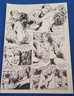 Mauro Laurenti | Supplemento flash N 20 - Mauro Laurenti - tavola originale - Esplosivo - Page volante - Exemplaire unique - (1989) | Catawiki