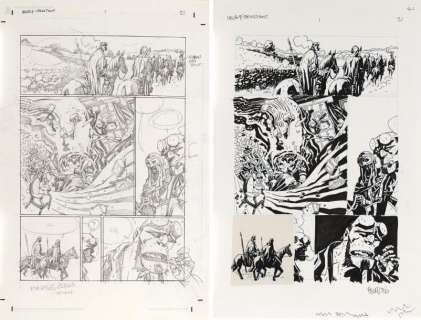 Fegredo DuncanAnglais N En 1964 - FEGREDO DUNCAN ANGLAIS NÉ EN 1964 THE WILD HUNT - SÉRIE: HELLBOY, MARS