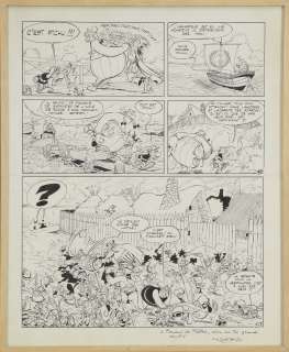 Albert Uderzo (1927-2020) | L’Odyssée d’Astérix, planche originale | Fauve Paris