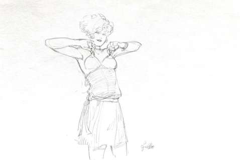 Leone Frollo | Leone Frollo - Studio originale fronte retro - Page volante - Exemplaire unique | Catawiki