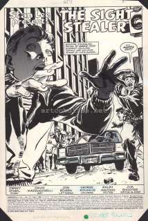 David Mazzucchelli | Daredevil 217 pg 1 | Artcoholics