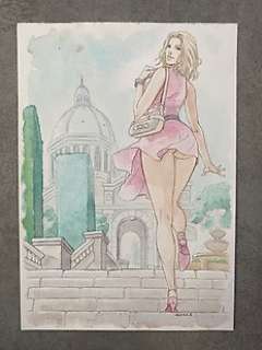 Vincenzo Cucca - Colonisation - Cucca Vincenzo - Dessin original - (2017)