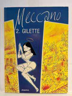 Hanco Kolk | Meccano #2 - Gilette - met opdrachttekening - Editie van de Heilige Silvester - genummerd en gesigneerd - - Broché - EO - (1994) | Catawiki