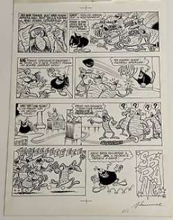 Sommacal, Giorgio | Sommacal, Giorgio - Tavola originale Cattivik n. 16 "Incontri ravvicinati" - (1994) | Catawiki