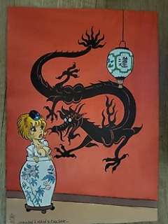 Gürsel, Gürçan - Gürsel, Gürçan - Dessin original couleur - Hommage à Walthéry & Hergé