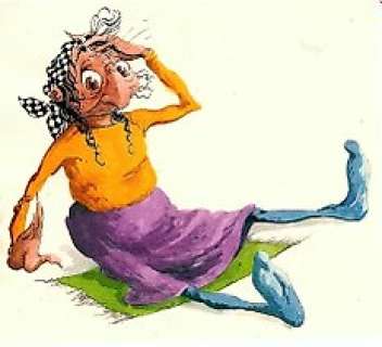 Jean Dulieu - Jean Dulieu - Paulus de Boskabouter - Originele aquarel van Eucalypta voor de Margriet - (1964)