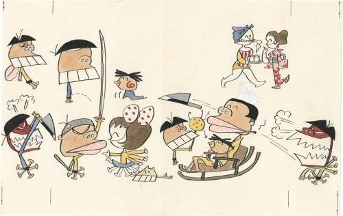 Yasuji Tanioka hand-drawn color manuscript | Mandarake (Big Web)