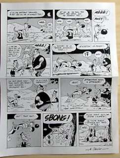 Janvier | Janvier, Michel - Planche originale Rantanplan T2 - Le Parrain - Planche 9 - (1988) | Catawiki