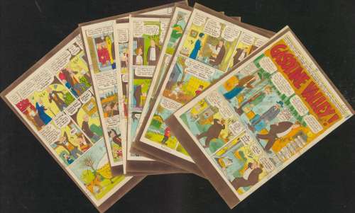 Kurtzman-GASOLINE VALLEY- MAD NO. 15, Complete 8 pg EC Story Silver Print (1954) | Russ Cochran