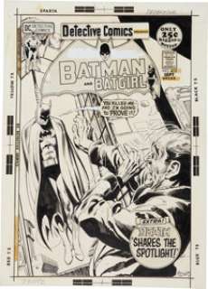 Neal Adams and Dick Giordano Detective Comics #415 Cover Original Art (DC, 1971). Adams Detective covers are - | Heritage