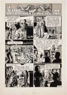 Harvey Pekar and Gary Dumm American Splendor #1 Complete 1-page Story "A Tune is Introduced in -
