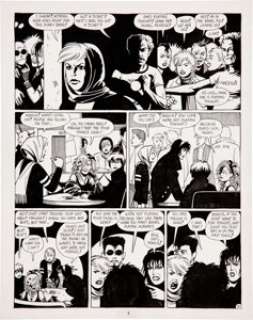 Jaime Hernandez Love and Rockets #8 "Mechanics Part Three" page 2 Original Art (Fantagraphics, 1984). - | Heritage