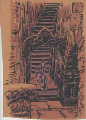 Jean-Claude Mézières | Valérian, Les astéroïdes de Shimballil, illustration | Galerie 9ème Art