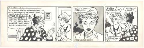 Van Buren- Abbie Slats Original Daily (1965) | Russ Cochran