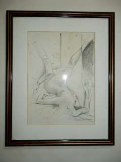 Bosschaert, Jan | Bosschaert, Jan - Originele tekening - Liggend naakt | Catawiki