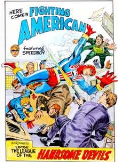 Joe Simon Fighting American #2 Splash Page Recreation Illustration Original Art (undated). In 1954, Simon & -