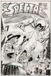 Jerry Grandenetti and Murphy Anderson The Spectre #6 Cover Original Art (DC, 1968). Once again, the Spectre -