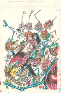Jamie Hewlett - shade the changing man - cover issue 22