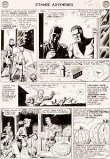 Murphy Anderson Strange Adventures #144 Atomic Knights Page 11 Original Art (DC, 1962). The Atomic Knights -