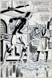 Larry Lieber and Mike Esposito (as Mickey Demeo) Amazing Spider-Man King-Size Special #5 Splash Page 21 -