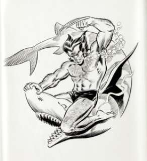 Steve Purcell Marvel Comics Presents #41 Cover Original Art Group (Marvel, 1990). Wolverine has entered the -