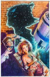 Drew Struzan Howard the Duck Unused Movie Poster Painting Original Art (Universal Pictures, 1986). Drew -