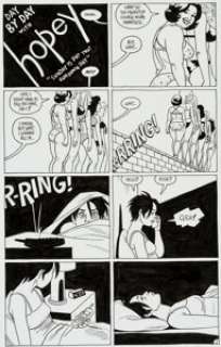 Jaime Hernandez Love and Rockets V2#16 Complete 8-Page Story "Sunday is Put That Gun Down Day" - | Heritage