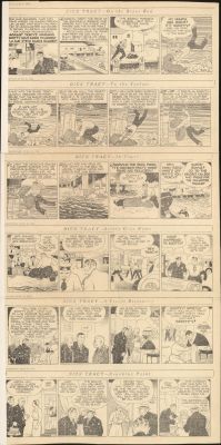Dick Tracy- Daily Proof Sheet (1934) | Russ Cochran