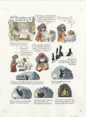 Kerascoët | De cape et de mots, planche 80 | Galerie 9ème Art