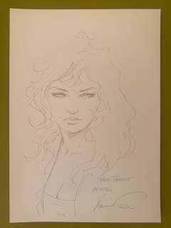 Xavier | Xavier, Philippe - Dessin original dédicacé - Tango - Agustina - (2021) | Catawiki