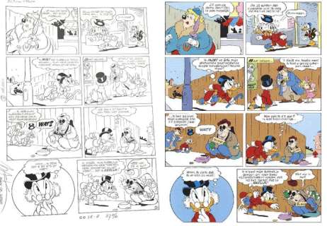 Mark de Jonge, Daan Jippes, Thom Roep | Donald Duck H 78dd04a - "Jacht op duppie" - Original Comic Page by Mark de Jonge and Daan Jippes - 32,5 x 44 cm - page 5 - (1978) | Catawiki