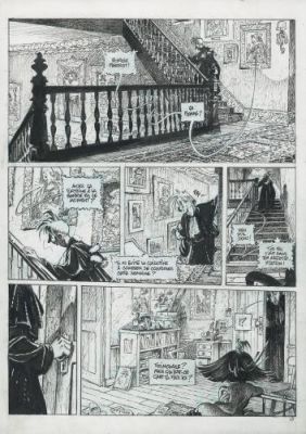 Régis Loisel | La Dernière Maison Juste Avant la Forêt, planche 47 | Galerie 9ème Art