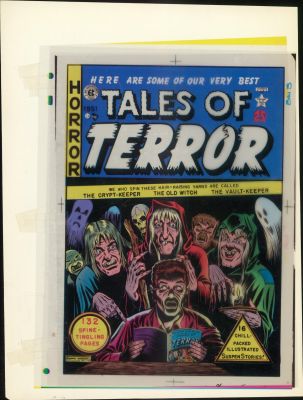 EC Library Production- Color Key Guide-Tales of Terror | Russ Cochran