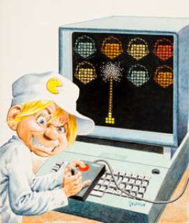 John Severin Cracked #200 Alfred E. Neuman Cover Original Art (Major Publications, 1983). Cracked magazine -