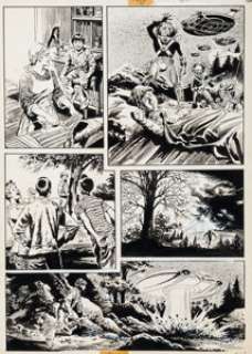Steve Gan and Bob McLeod Marvel Preview #4 Star-Lord Page 12 Original Art (Marvel, 1975). From the origin and -