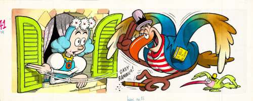 Illustrazione originale – Benito Jacovitti “Pinocchio”