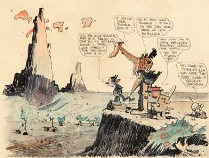 George Herriman Krazy Kat Specialty Illustration Original Art (c. 1925). This piece, titled "Krazy Kat and - | Heritage