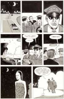 Daniel Clowes Eightball #1 "Like a Velvet Glove Cast in Iron" Page Original Art (Fantagraphics, -