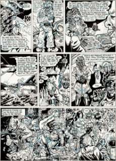 S. Clay Wilson | Zap Comix #8 Story Page 2 Original Art (The Print Mint Inc., 1975). | Heritage