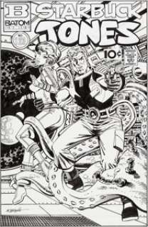Bob Layton Funky Winkerbean "Starbuck Jones #123 Cover" Illustration Original Art dated 12-15-2013 (North American...