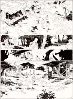 Olivier Pont OÃ¹ le regard ne porte pas... Tome 2 Planche 32 (Dargaud, 2004)....