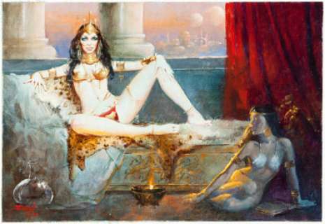 Enric (Enrique Torres-Prat) Dejah Thoris Preliminary Painting Original Art (undated).... | Heritage